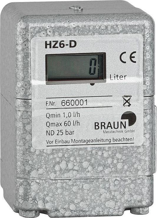 Ölzähler Braun HZ6-D