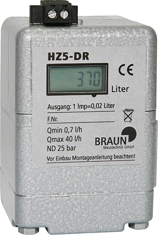 Ölzähler Braun HZ5-DR