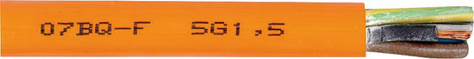 Schwere Gummischlauchleitung XO7BQ-F - 7G orange Rolle 50m