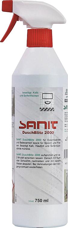 Duschkabinen-Reiniger SANIT DuschBlitz 2000, 750ml Handzerstäuber