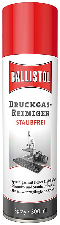 Druckgasreiniger BALLISTOL Staubfrei, 300 ml Sprühdose