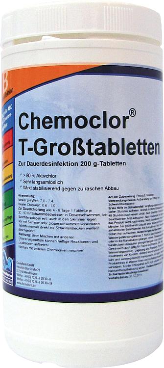 SANIT Chemoclor-T-Großtabletten 5 kg Eimer