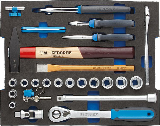 Werkzeugsatz GEDORE 26-teilig, Handwerker für L-BOXX 136