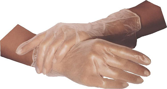 Vinyl-Handschuh gepudert ,,CLASSIC'''' weiß, Größe XL / VPE 100 St.