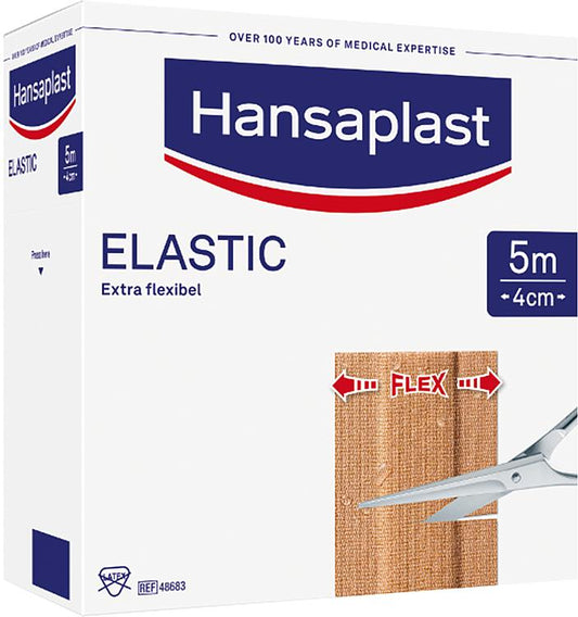 Wundpflaster Hansaplast ELASTIC 5 m x 4cm