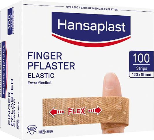 Fingerverband Hansaplast ELASTIC 12x2cm 100 Stück