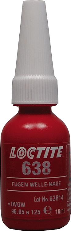 Fügeklebstoff hochfest (DVGW/NSF) LOCTITE 638, 10ml Dosierflasche