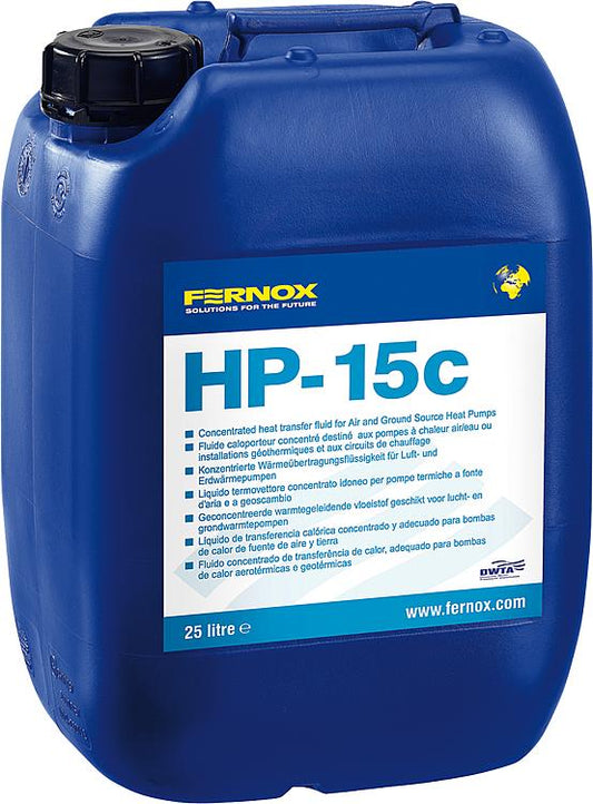 Fernox HP-15C 25 L mit Leitungswasser verdünnen