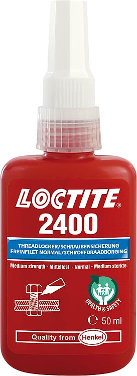 Schraubensicherung mittelfest LOCTITE 2400, 50ml Dosierflasche